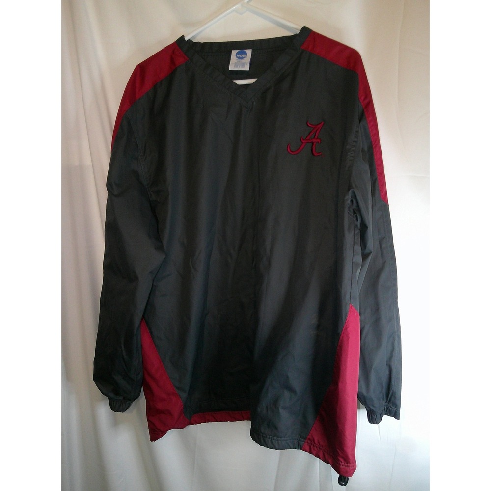 NCAA Alabama Crimson Tide Pullover Jacket Windbreaker Lightweight Size‎ M